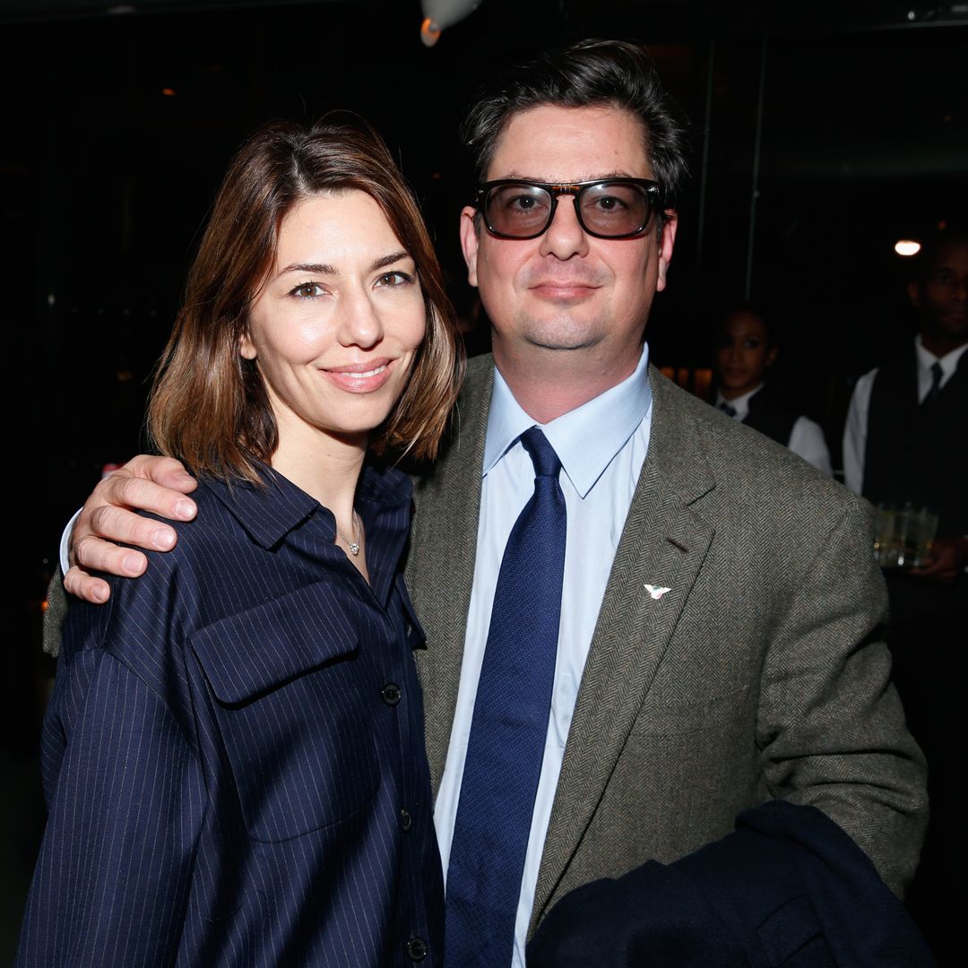 Sofia Coppola and executive producer Roman Coppola attend the red carpet premiere screening of Amazon's Original Series "Mozart in the Jungle" at Alice Tully Hall at Lincoln Center on December 2, 2014 in New York City
