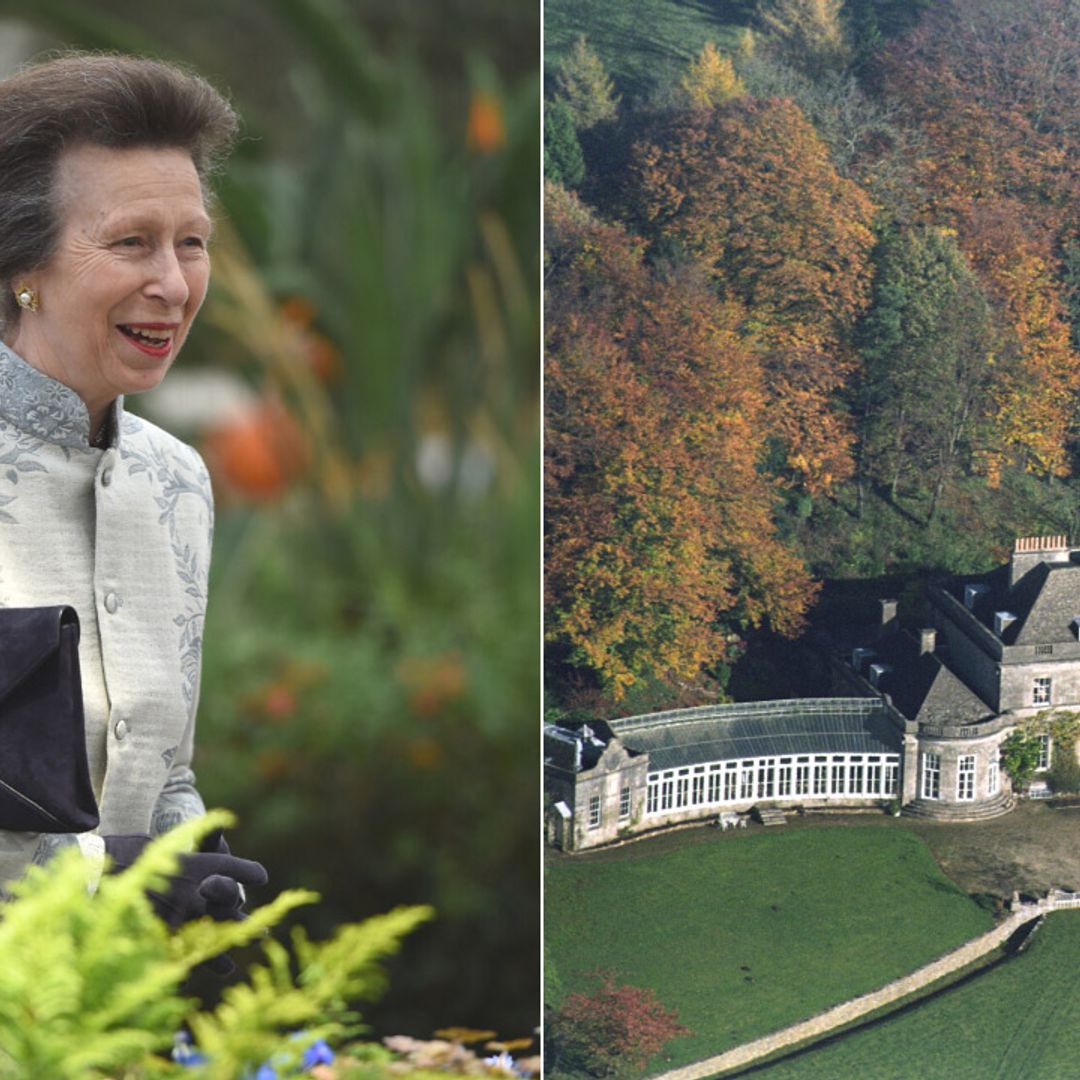 Princess Anne's never-pictured rooms inside Gatcombe Park are so impressive