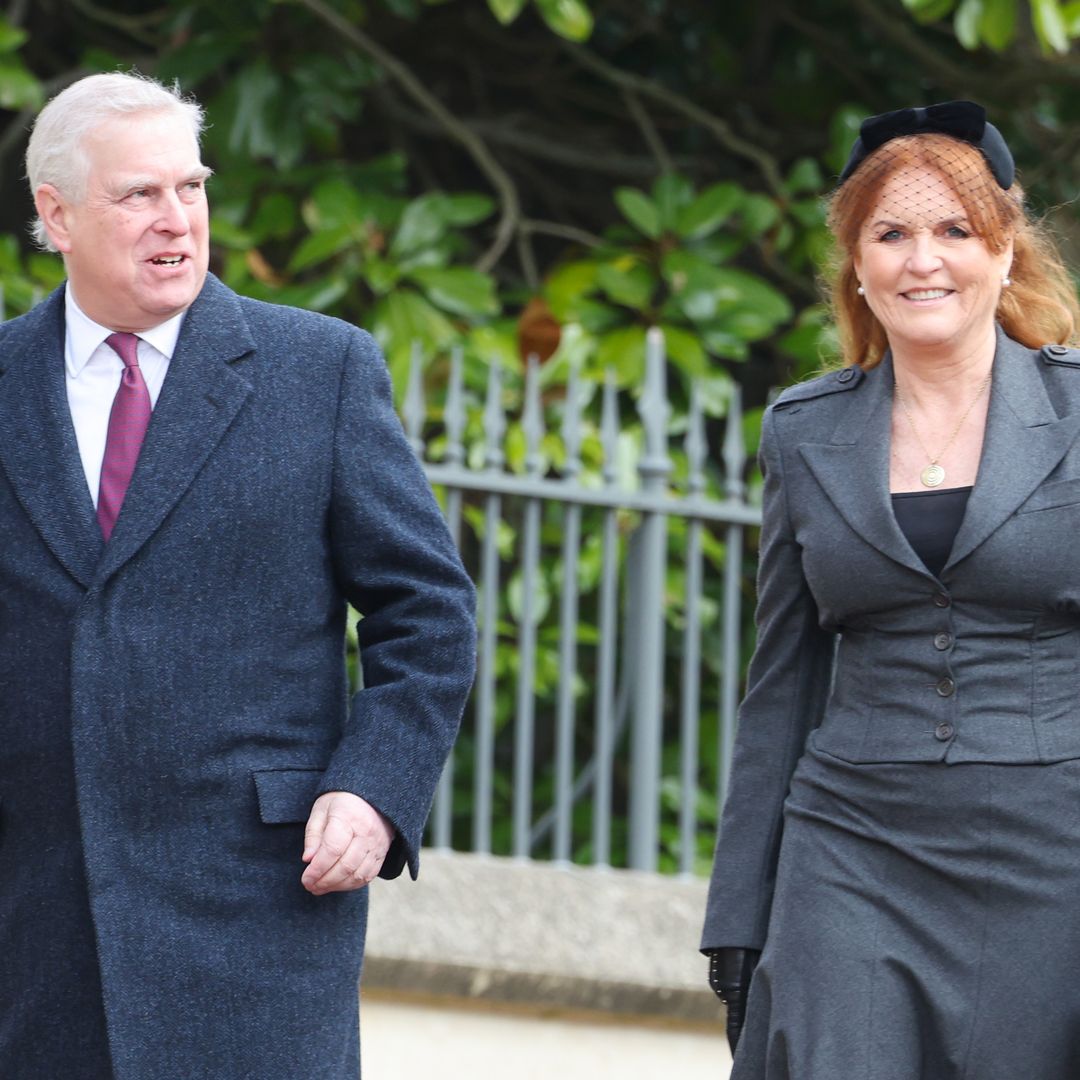 Sarah Ferguson and Prince Andrew join royal family at thanksgiving service