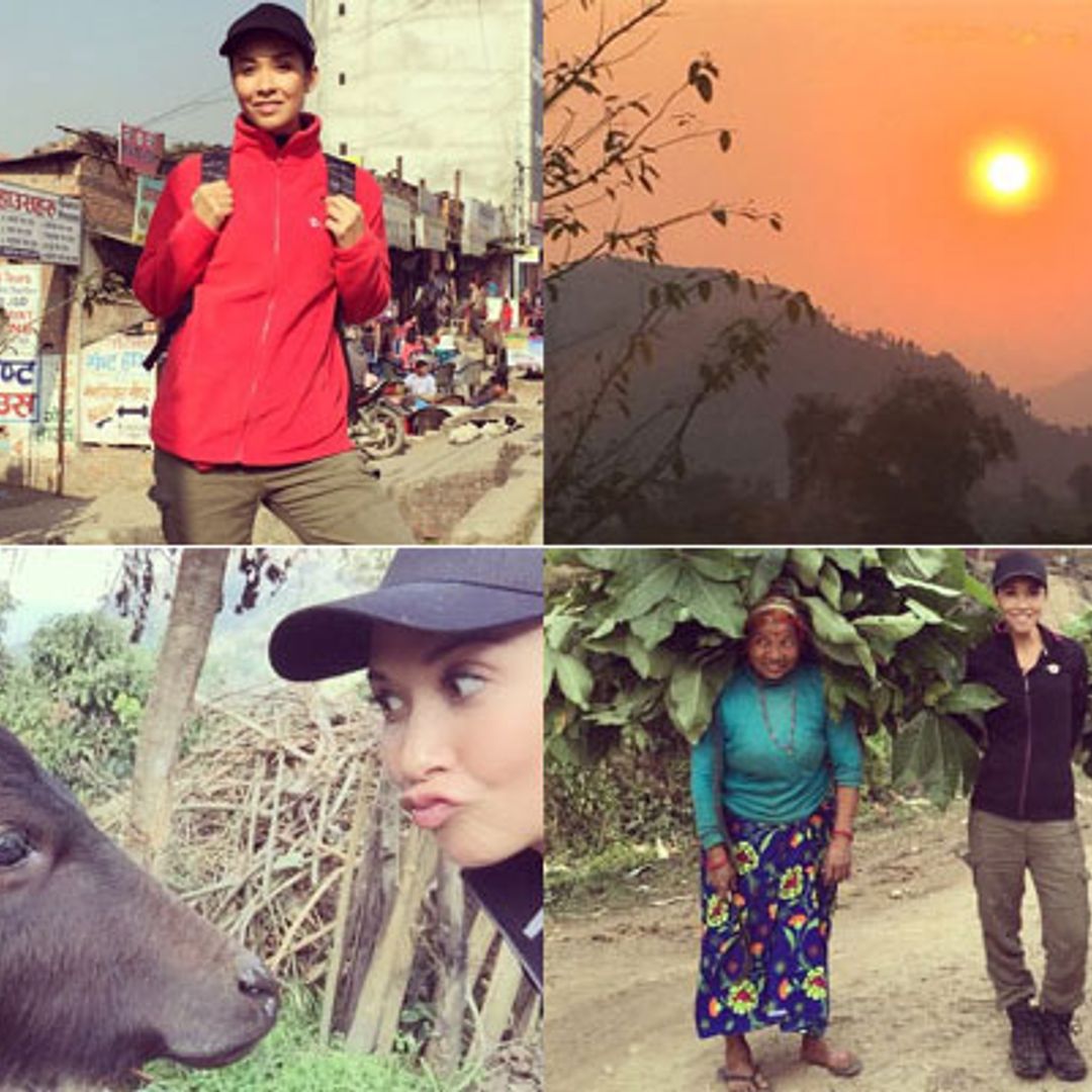 Myleene Klass takes magical charity trip to Nepal