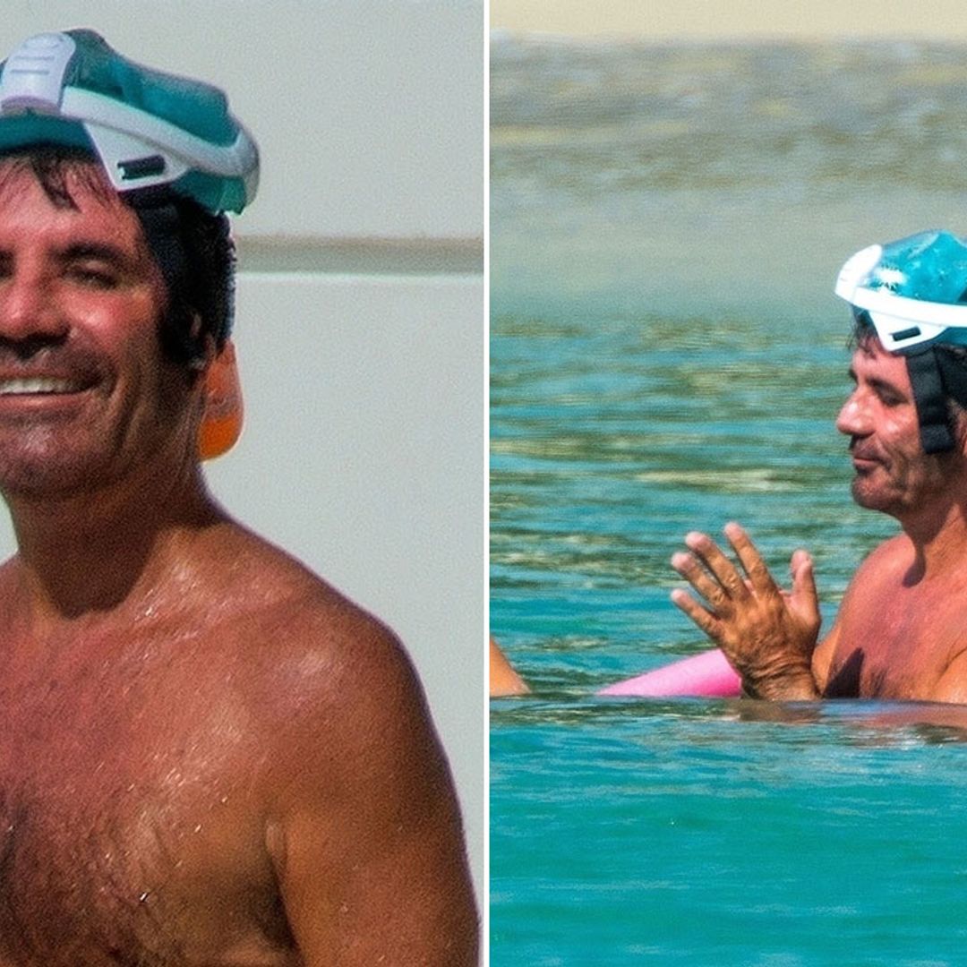 Simon Cowell looks relaxed and carefree in Barbados after bike accident - photos