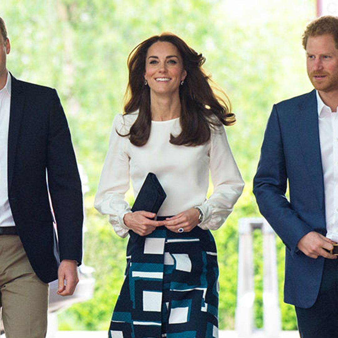 Duchess Kate has praised ‘brilliant’ Prince Harry for addressing mental health stigma