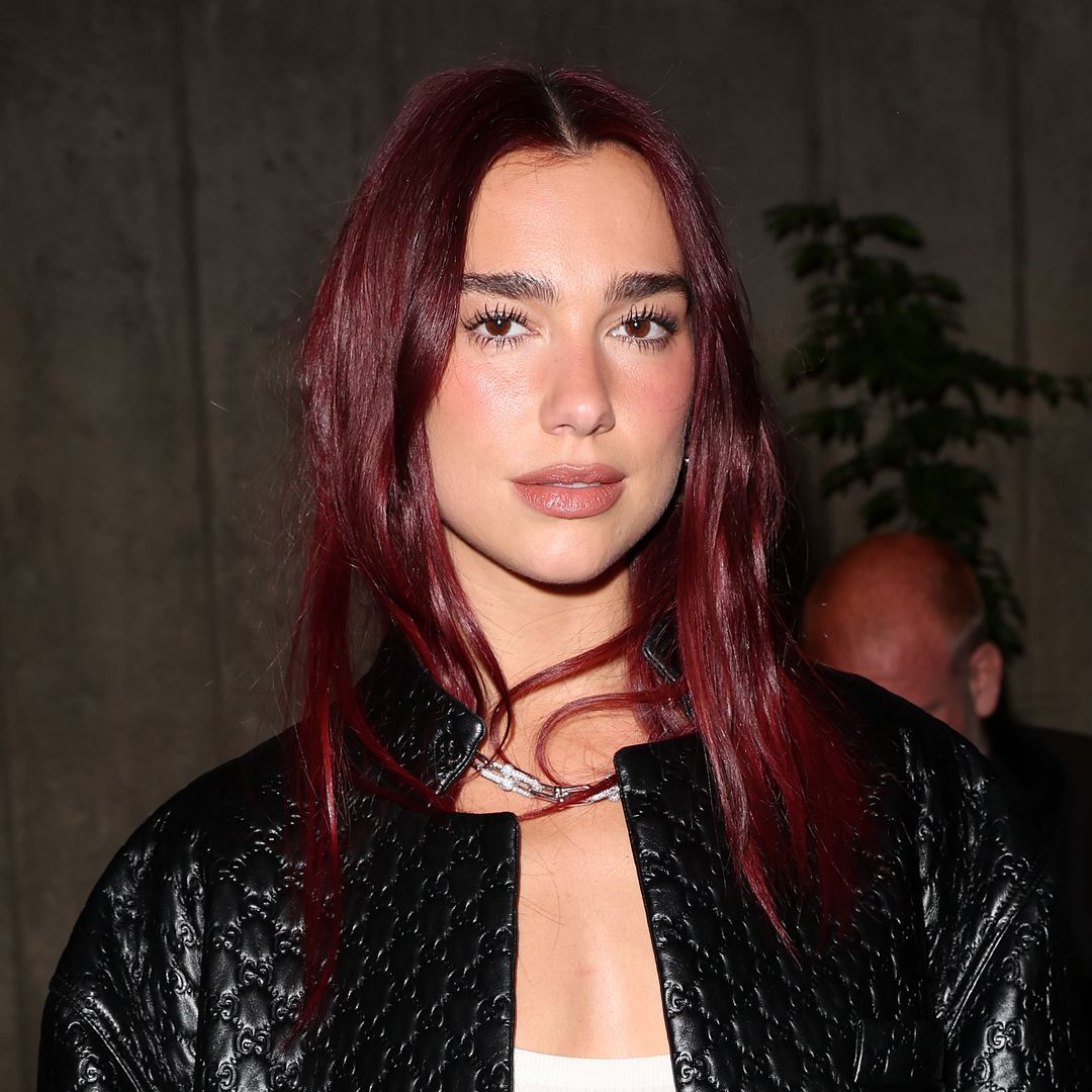 Dua Lipa’s knee-high floral boots are fun, flirty and seriously ...