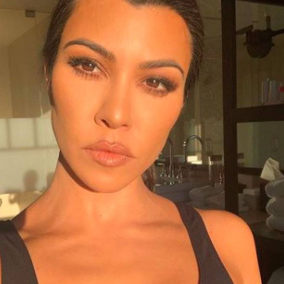 Kourtney Kardashian unveils results of lockdown haircut – and she looks great!