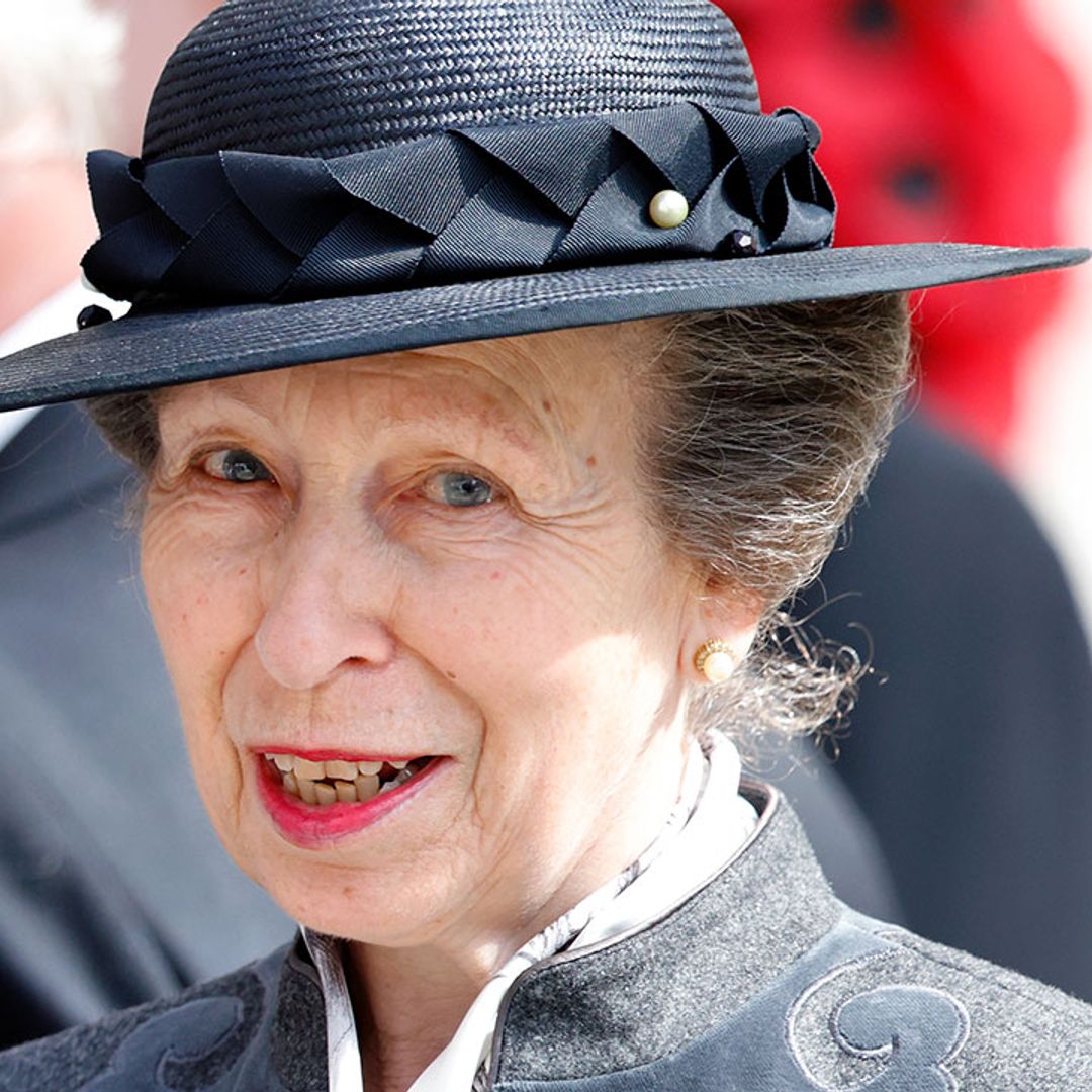 Princess Anne looks elegant in structured jacket for sombre outing