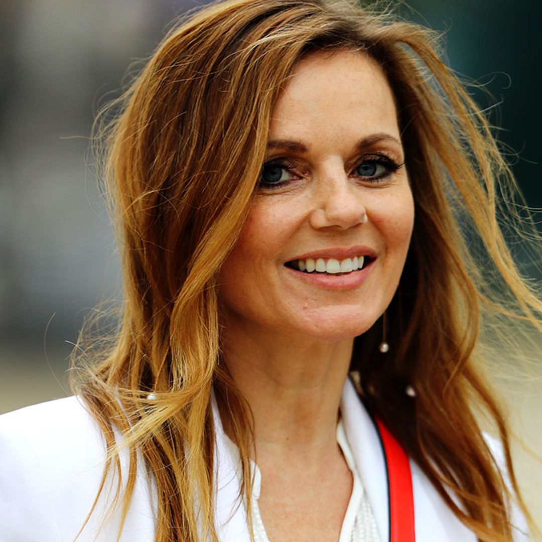 Geri Horner's totally impractical outfit has fans in disbelief