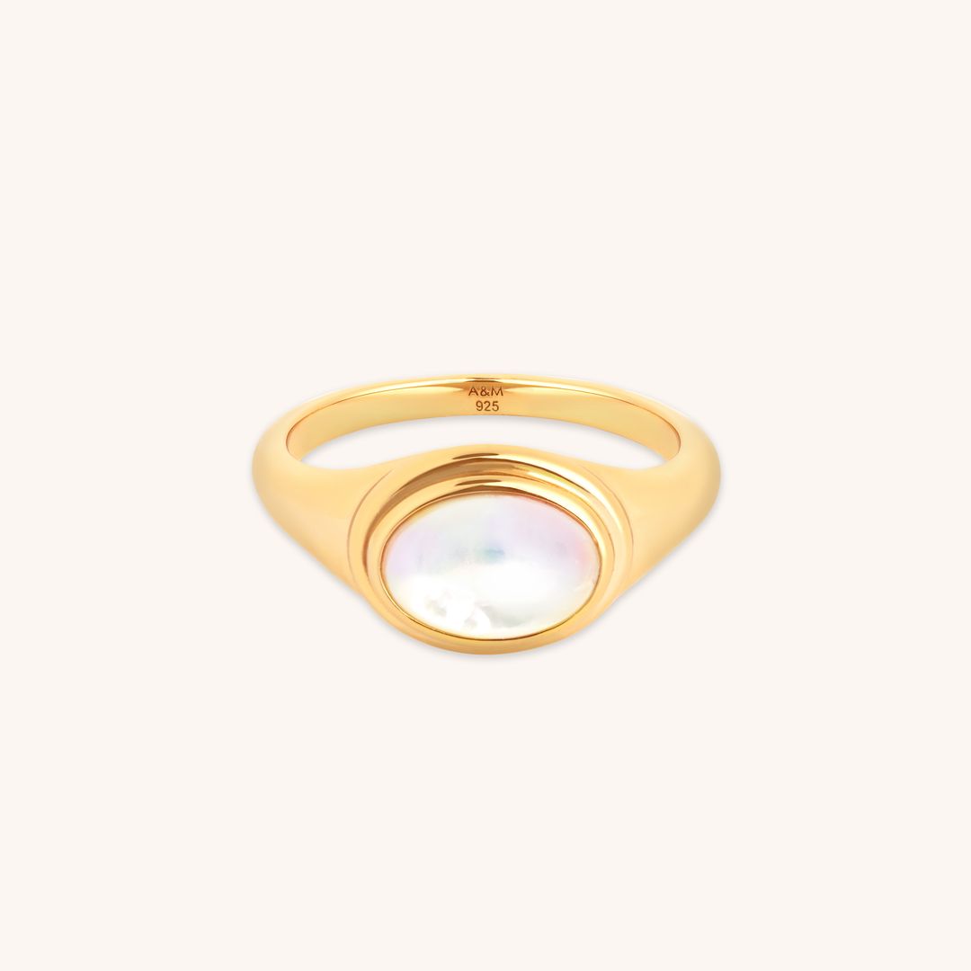 Astrid & Miyu Pearl Cocktail Ring