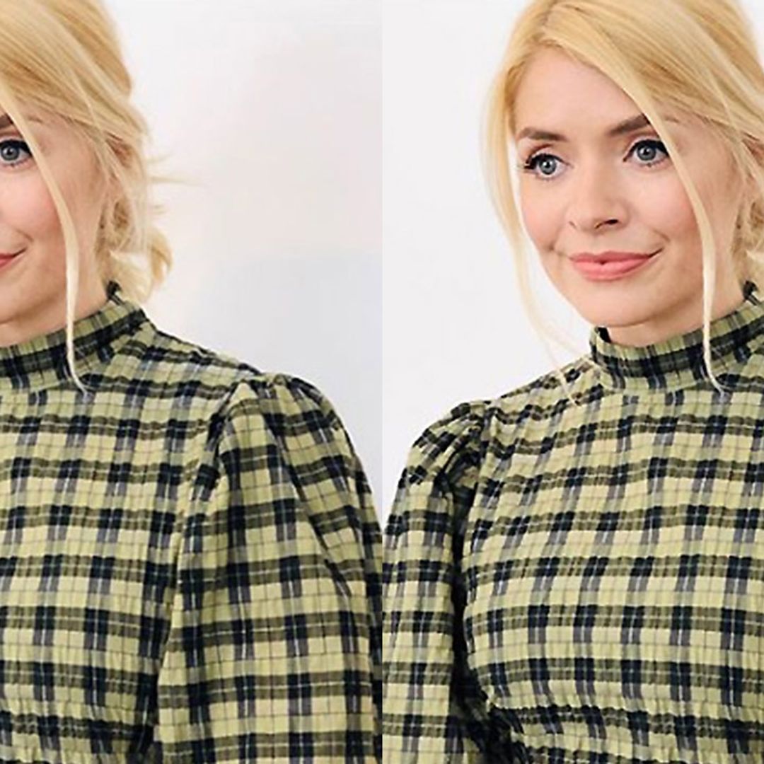 Holly Willoughby shows EXACTLY how to make gingham work on Celebrity Juice