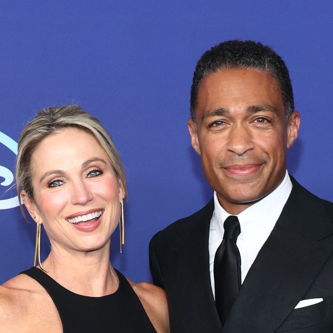 Amy Robach and daughters twin in string bikinis during vacation with TJ Holmes