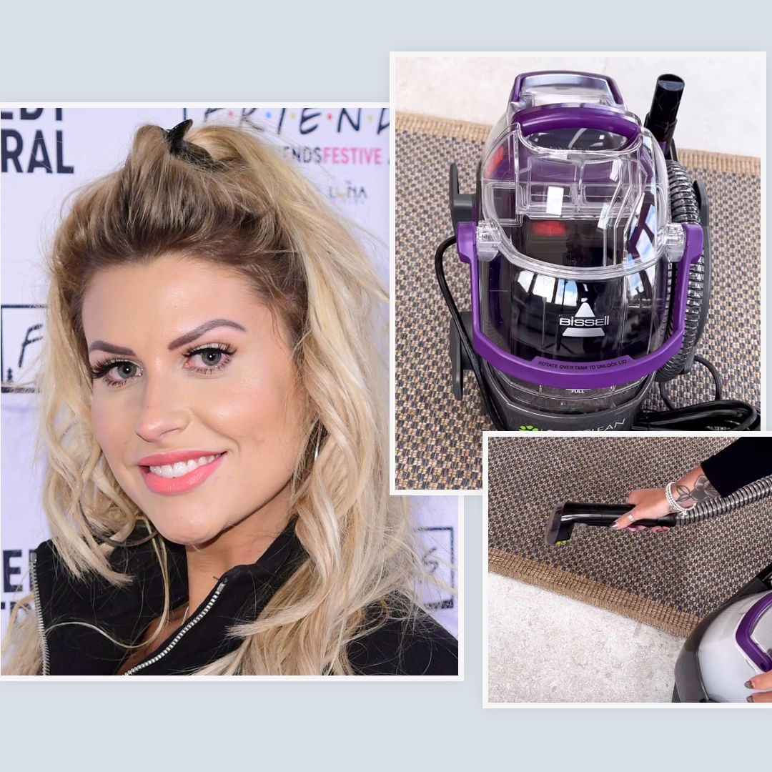Mrs Hinch transformed her filthy rug with this portable carpet cleaner - and you'll want one after seeing the results