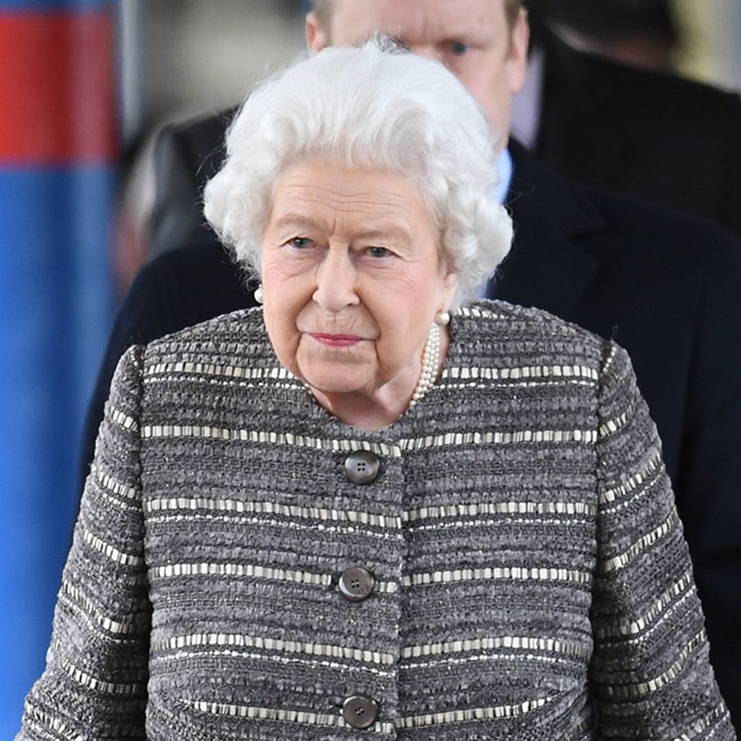 The Queen boards train for London following extended Christmas break
