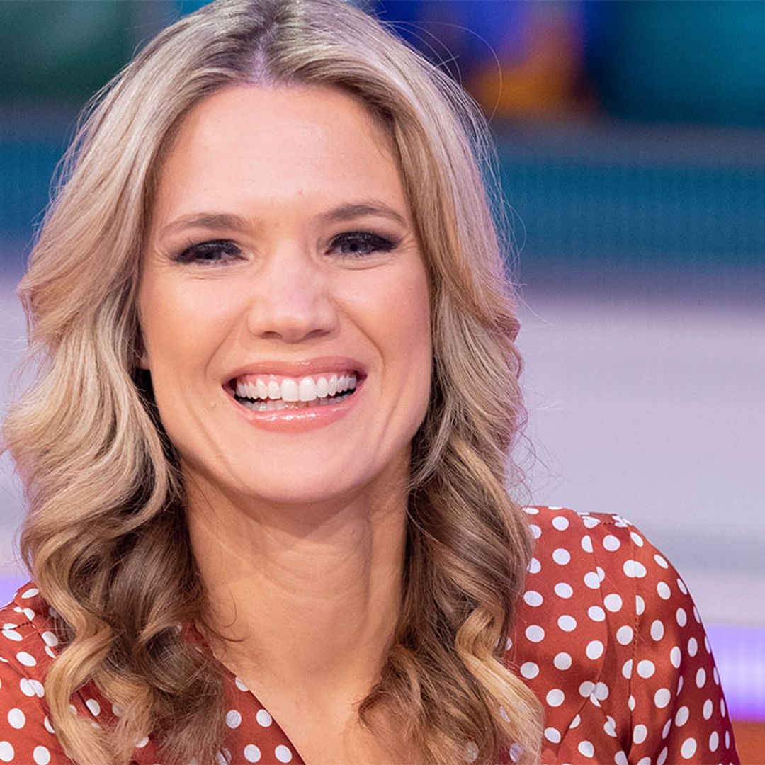 This Marks & Spencer silk shirt is the most gorgeous colour ever - proven by Charlotte Hawkins