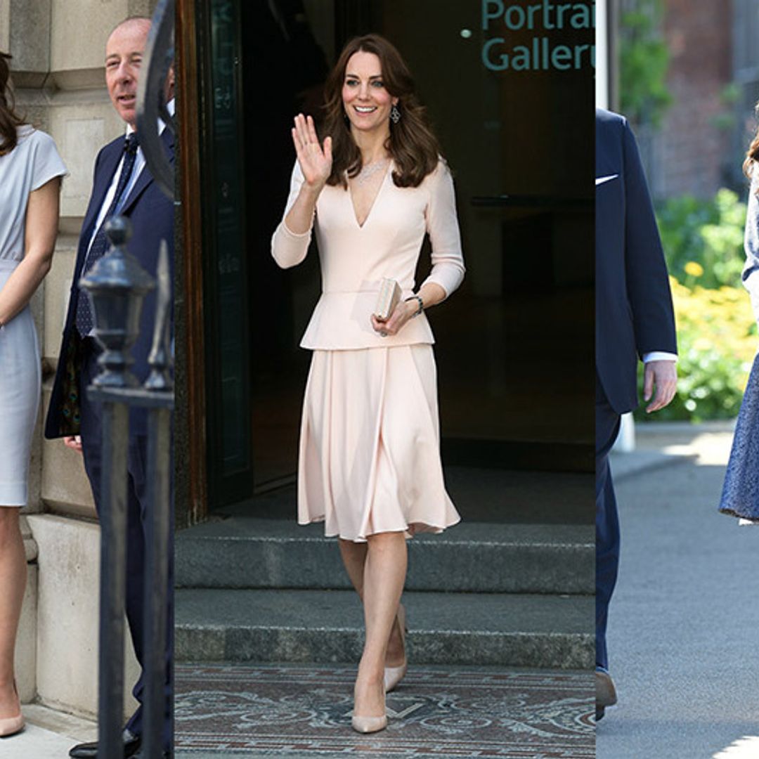 Kate Middleton's three outfit changes in one day: The photos not to be missed