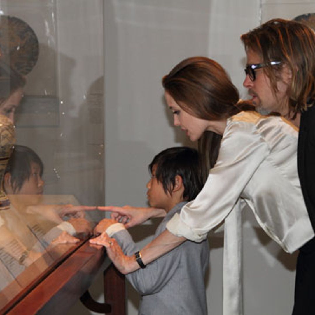 Brad spent a year designing Angelina's engagement ring