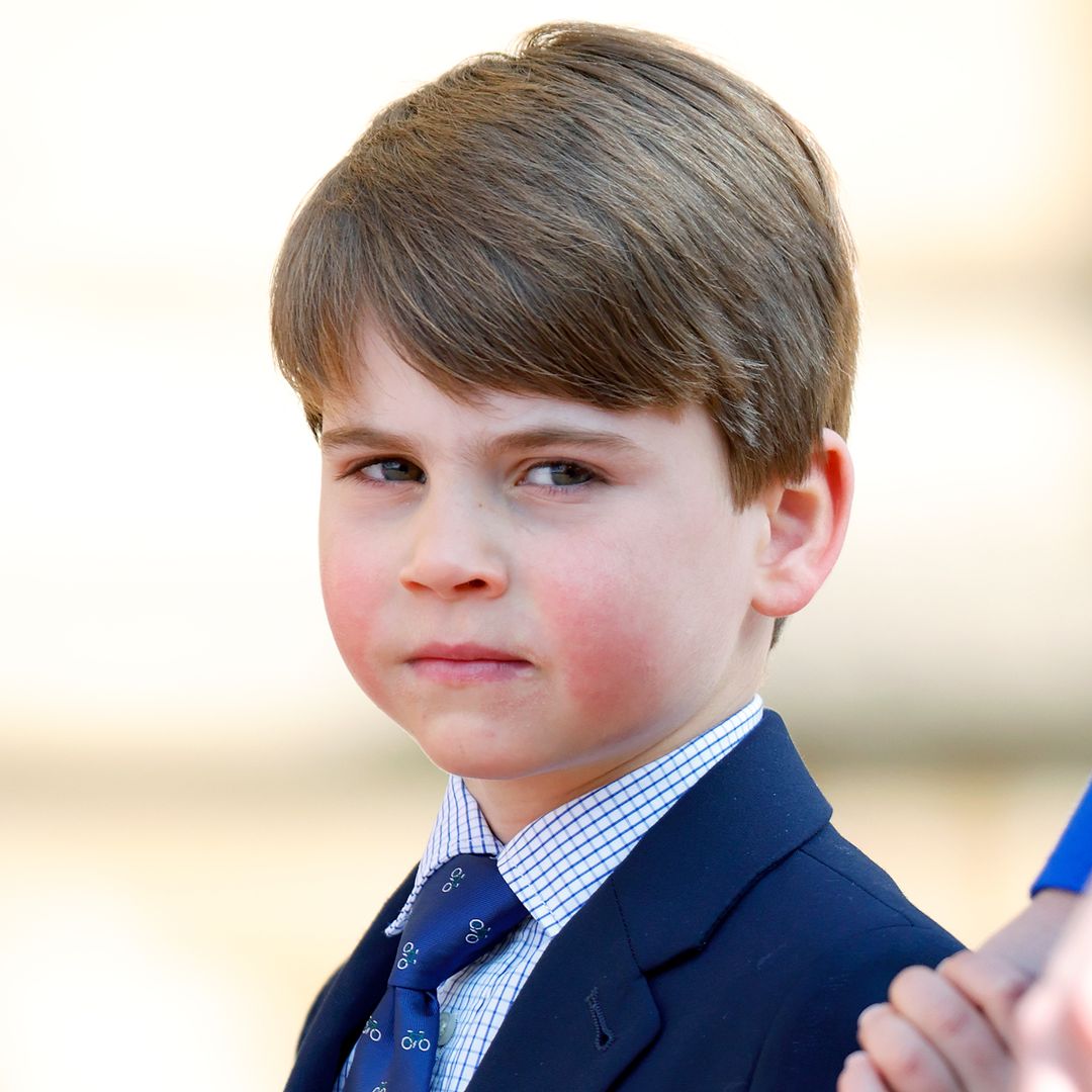 Prince Louis looks identical to big brother George in hand-me-down outfit
