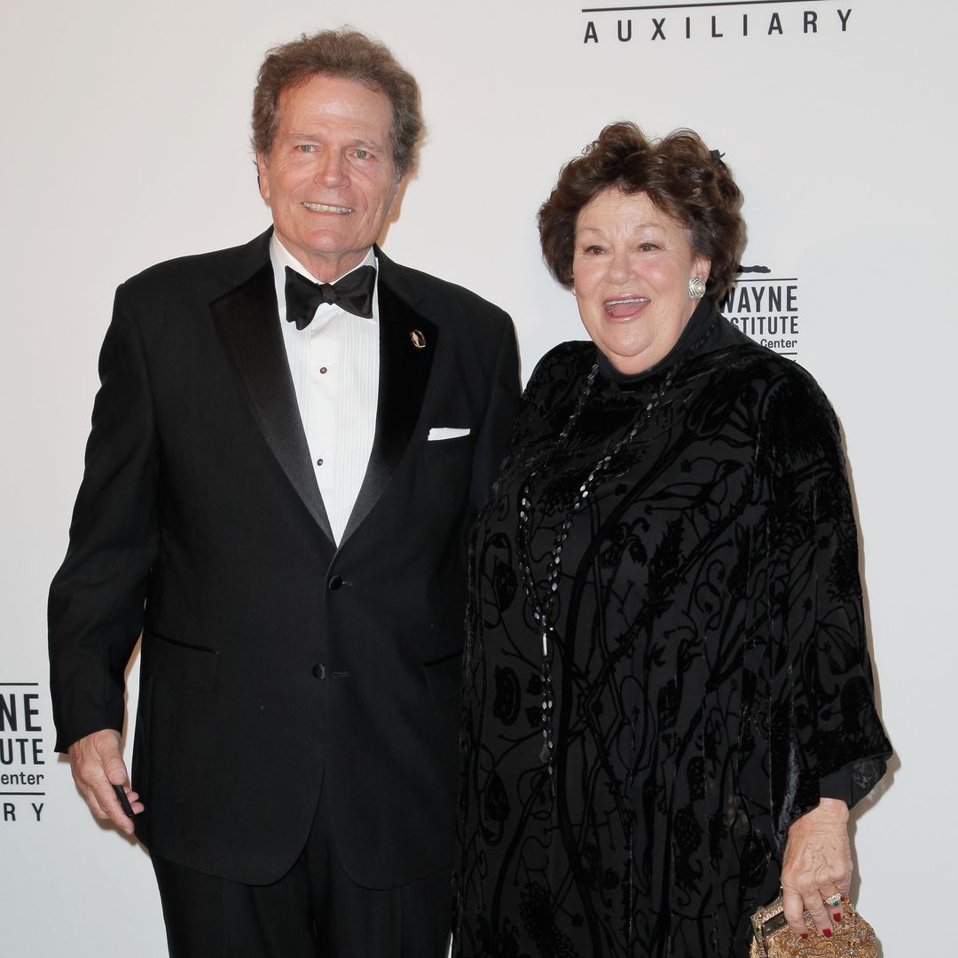 Patrick Wayne and Melinda Wayne Munoz attend the John Wayne Cancer Institute Auxiliary 29th annual Odyssey Ball at Regent Beverly Wilshire Hotel on April 5, 2014 in Beverly Hills, California.