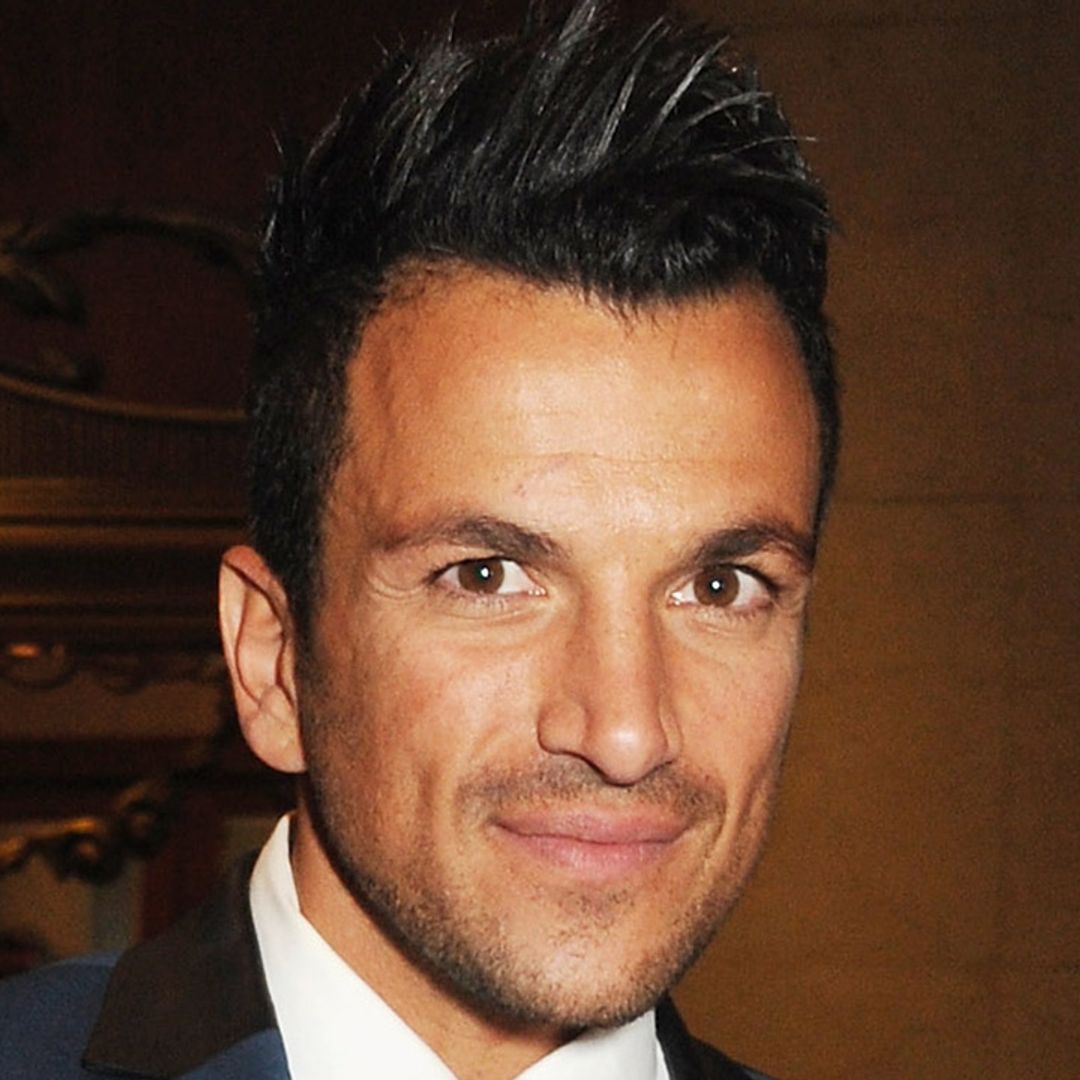 Peter Andre gives tour of his monochrome open-plan living and dining room