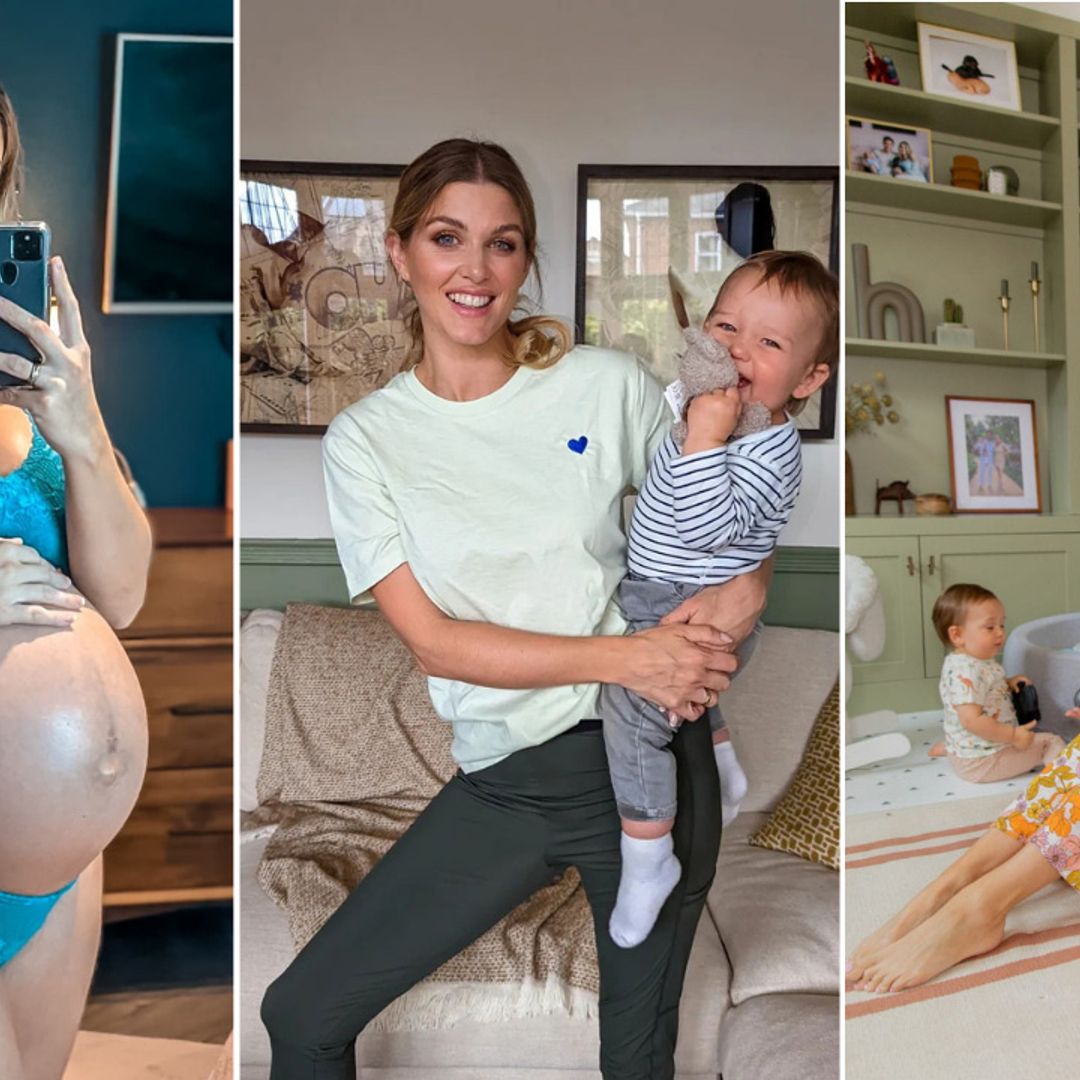 Ashley James on new mum resentment, baby bump etiquette and body changes