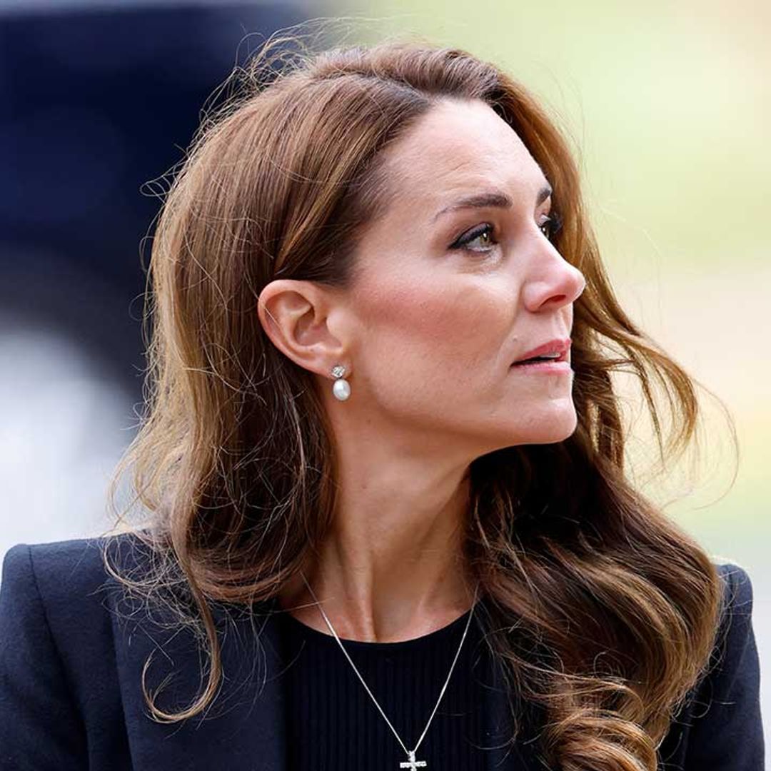 Princess Kate looks ethereal in fitted military coat and heels for moving outing