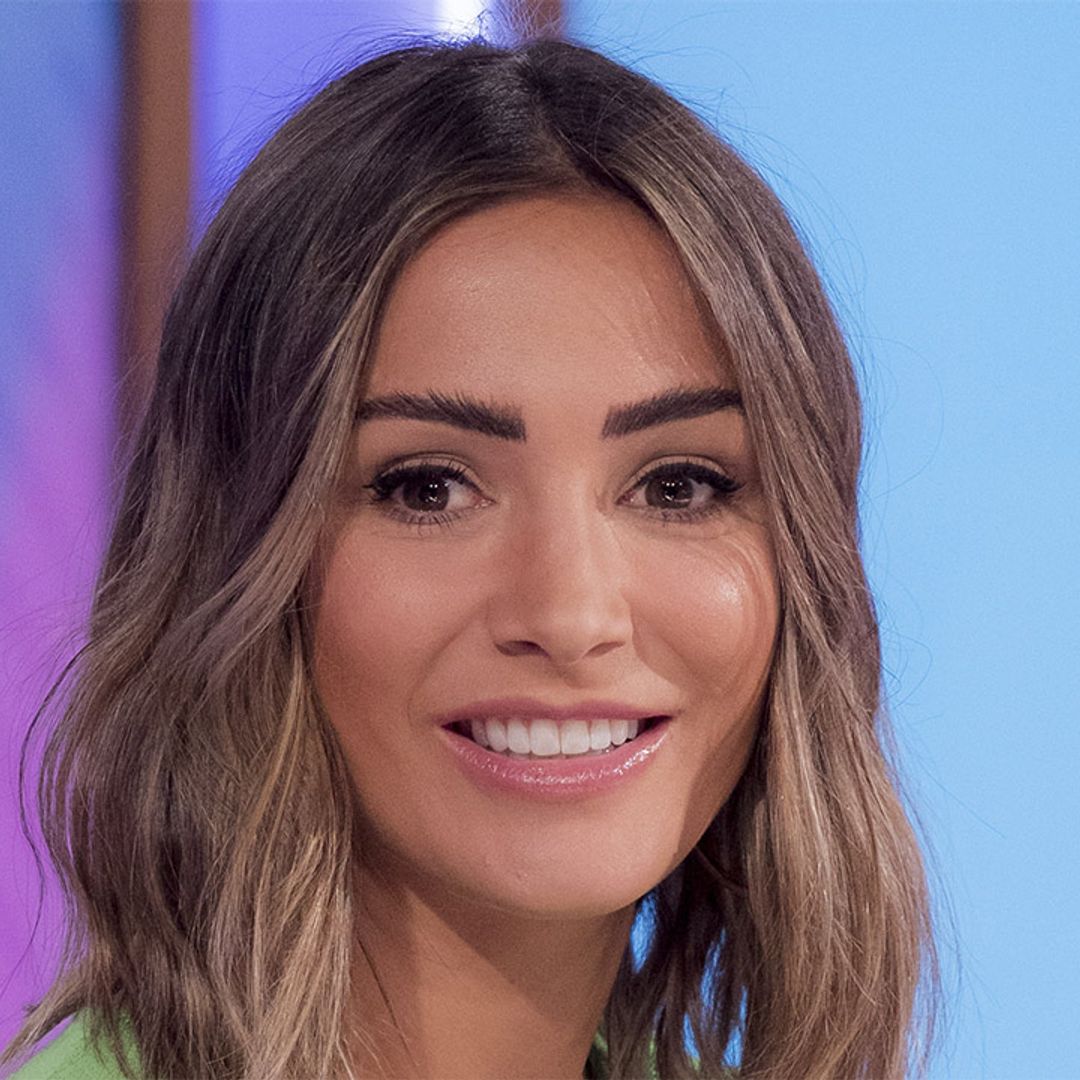 Frankie Bridge's workout outfit shows off her amazing abs