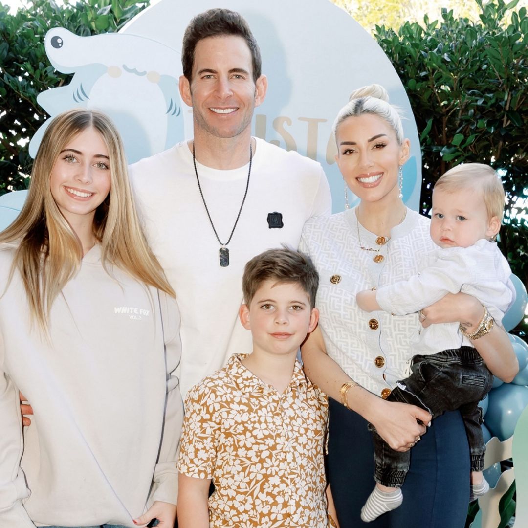Christina Hall's son Brayden twins with half-brother in photos from 'chaos' filled weekend with Tarek El Moussa