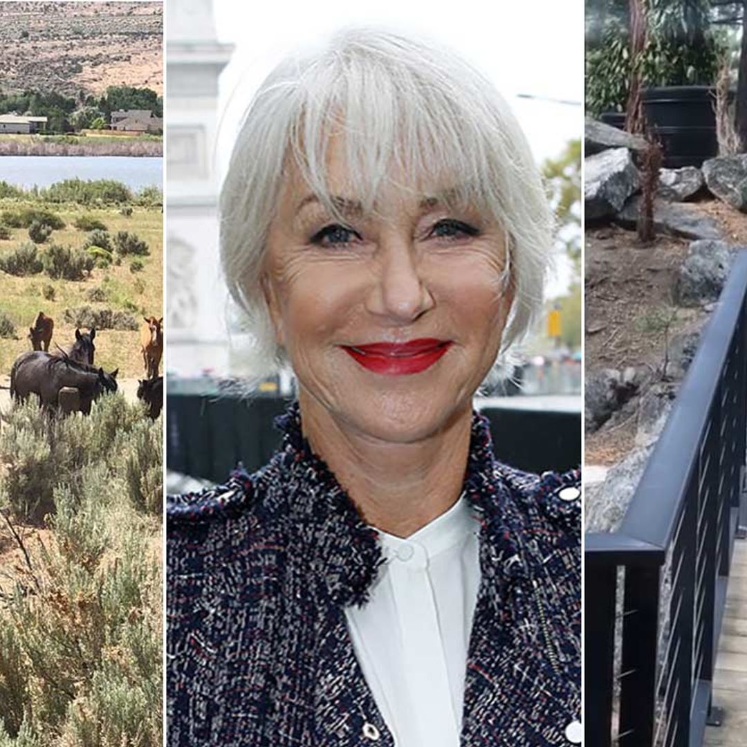 Helen Mirren's home with husband Taylor is basically a nature reserve – photos