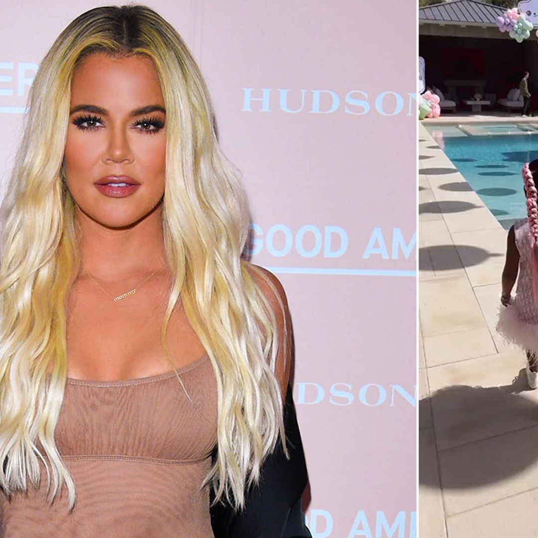 Khloe Kardashian treats daughter True to epic at-themed birthday cake - and wow