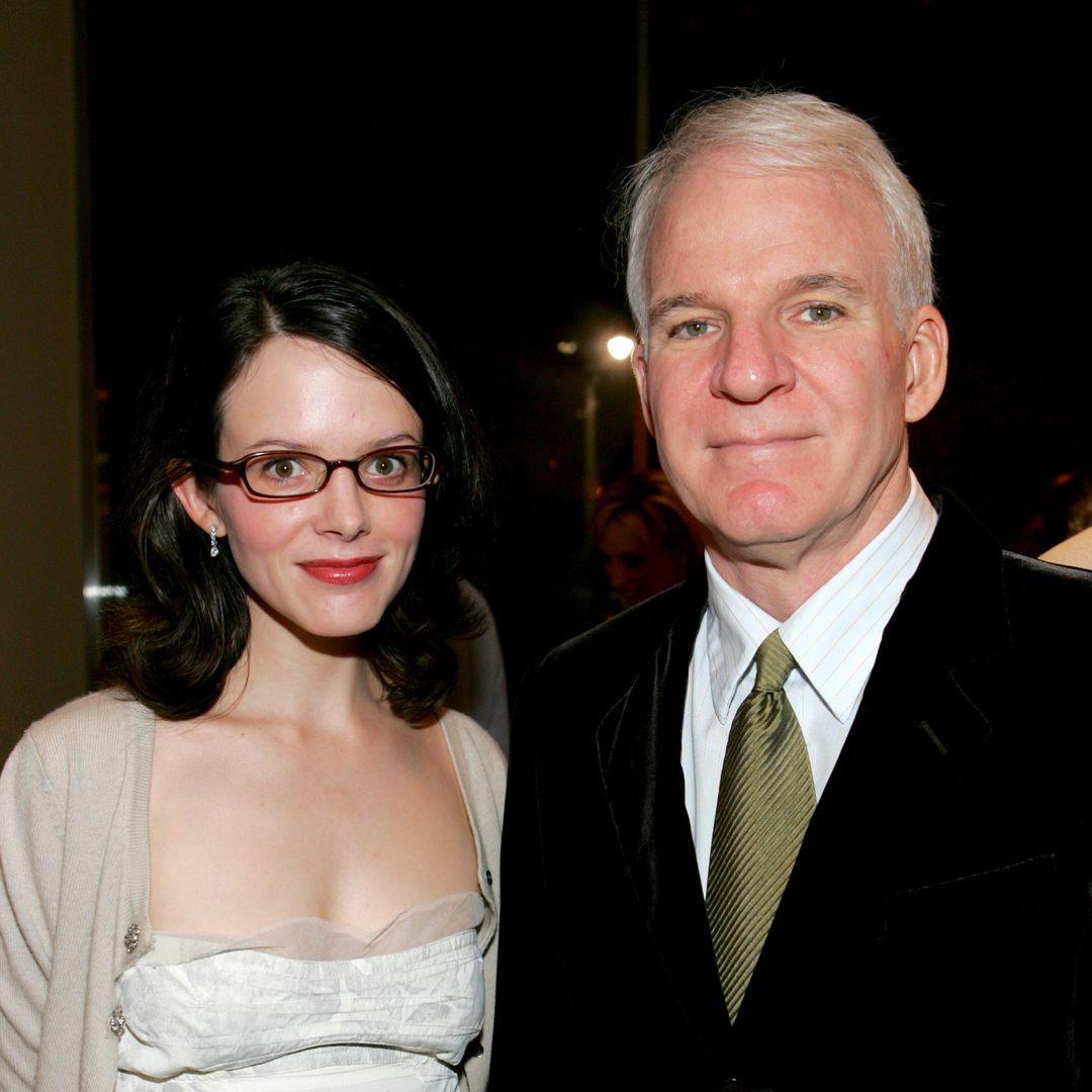 Anne Stringfield and Steve Martin