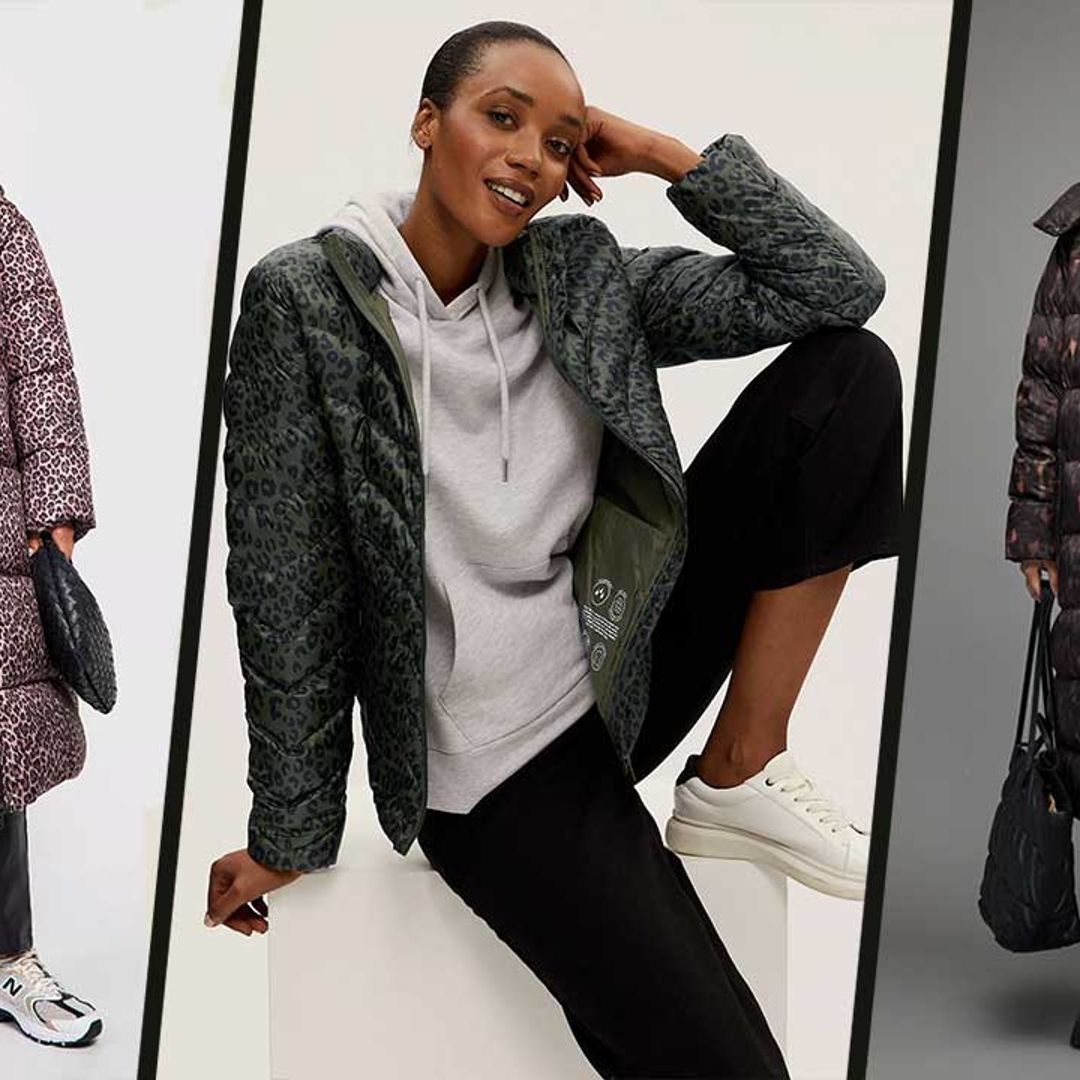 8 leopard print puffer jackets that are just purr-fect for winter