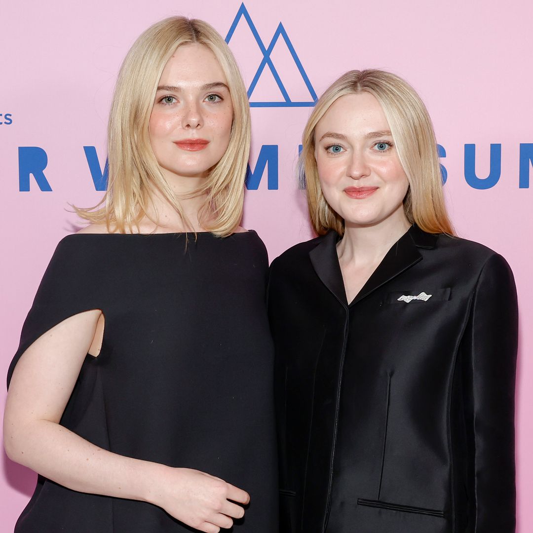 Elle and Dakota Fanning join forces at Golden Globes red carpet — and couldn't look more different