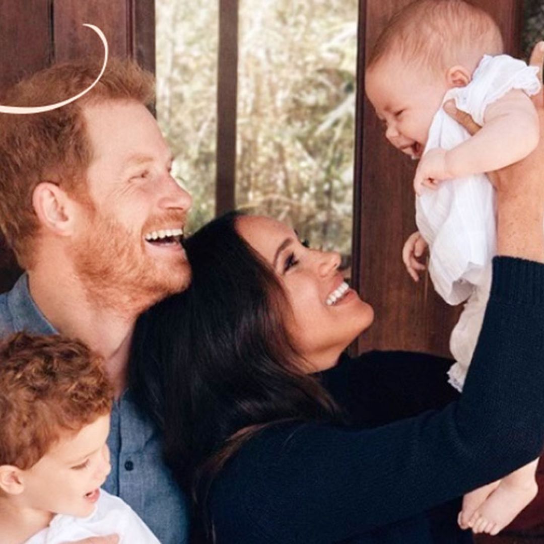 Meghan Markle and Prince Harry FINALLY  share photo of baby Lilibet as they release Christmas card