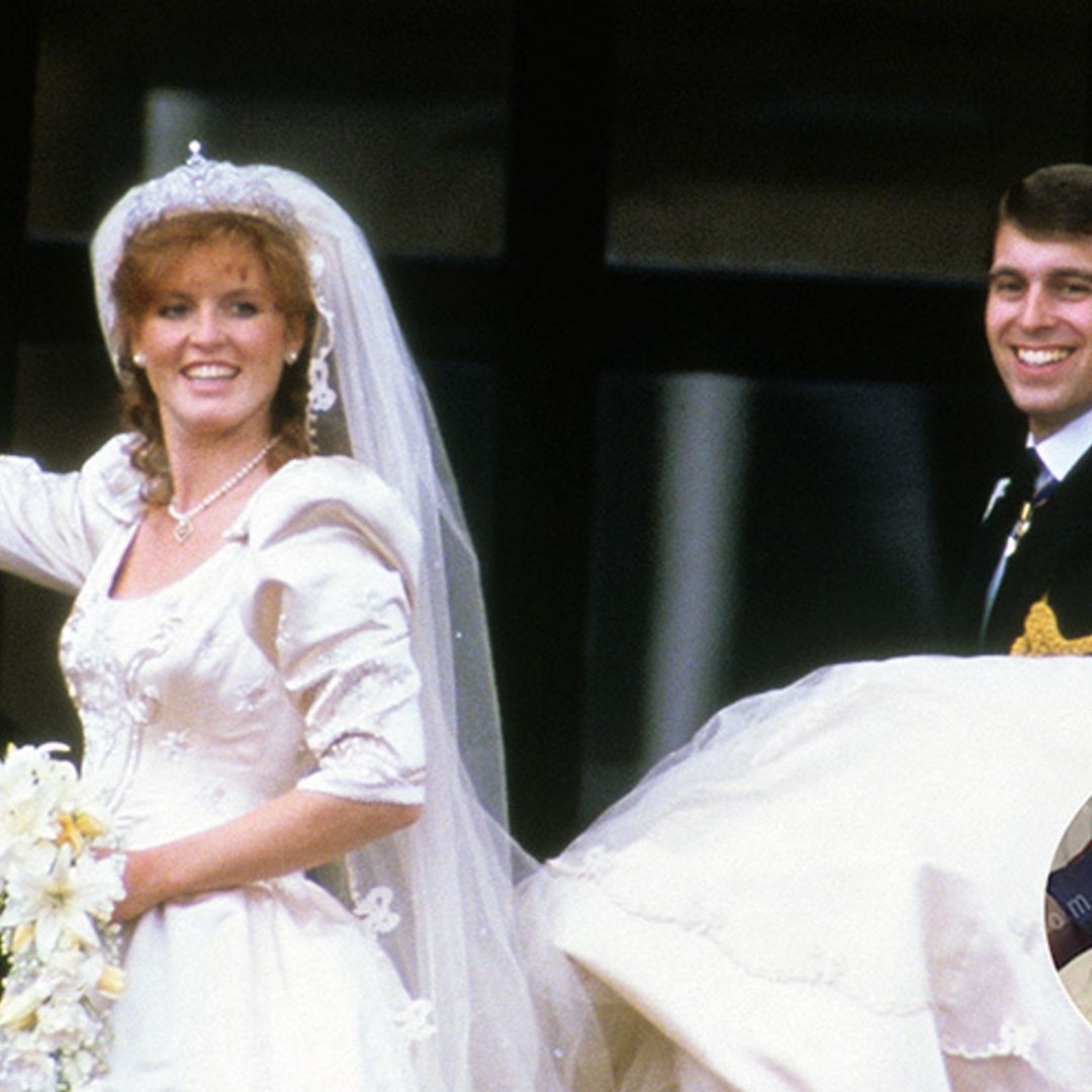 See these unearthed photos of Sarah Ferguson's wedding dress fitting from 1986