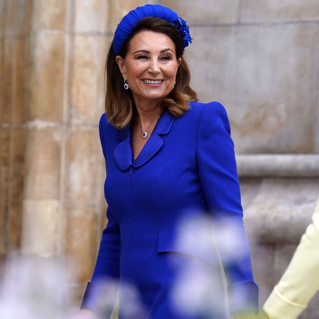 Carole Middleton amazes in fitted coat dress for coronation ceremony