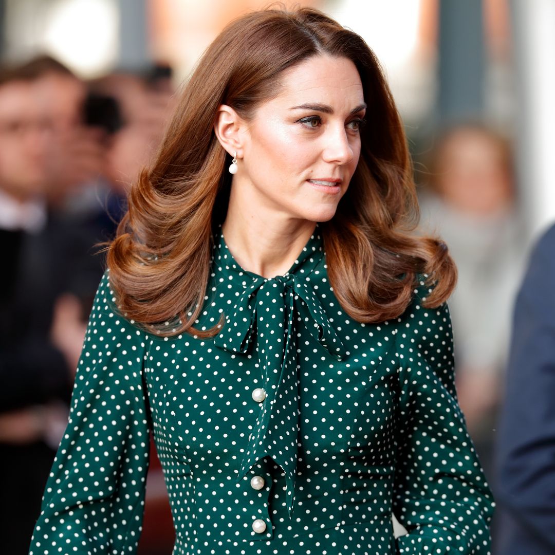 Loved Princess Kate's emerald green polka dot dress? M&S has dropped an amazing £39 lookalike