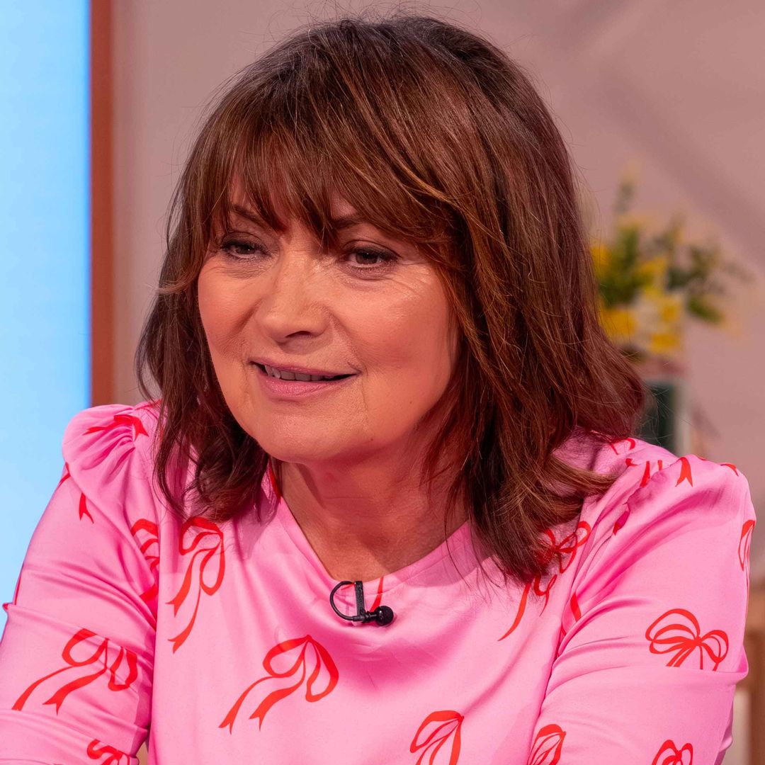 Bored of florals? Lorraine Kelly's pretty pink dress is the breath of fresh air you've been waiting for
