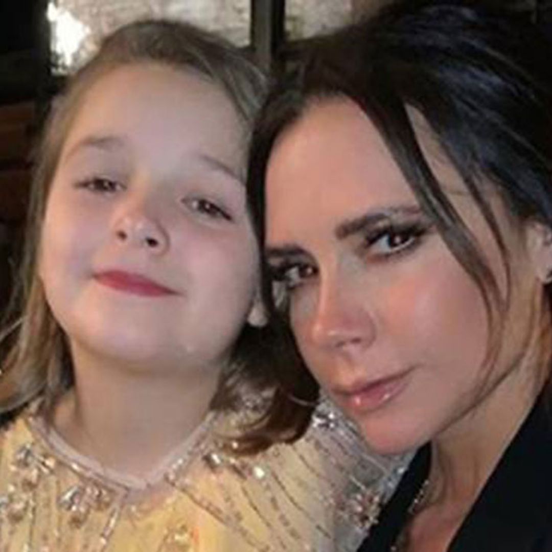 Victoria Beckham shared candid post-shower snap of her and daughter Harper
