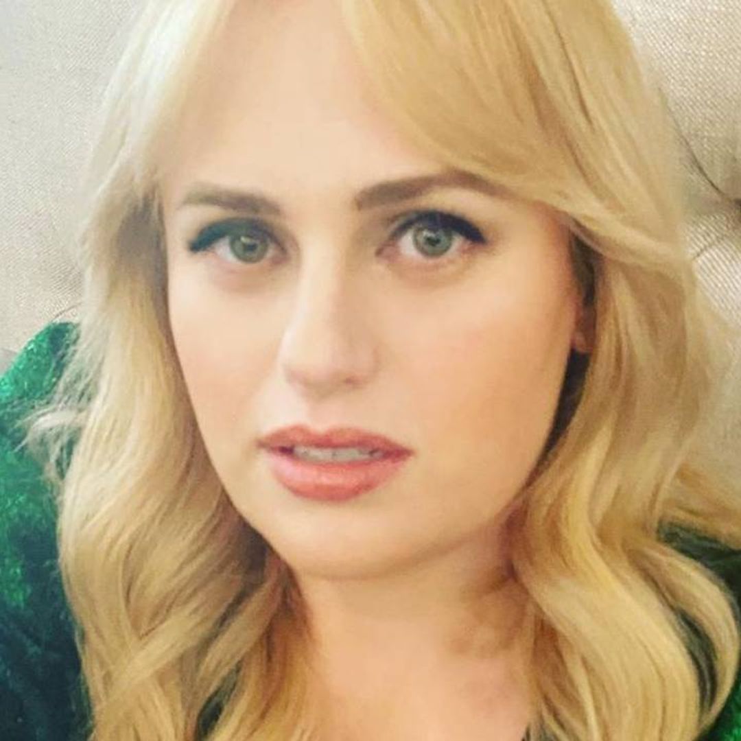 Rebel Wilson relaxes in her picturesque garden during brief visit back home