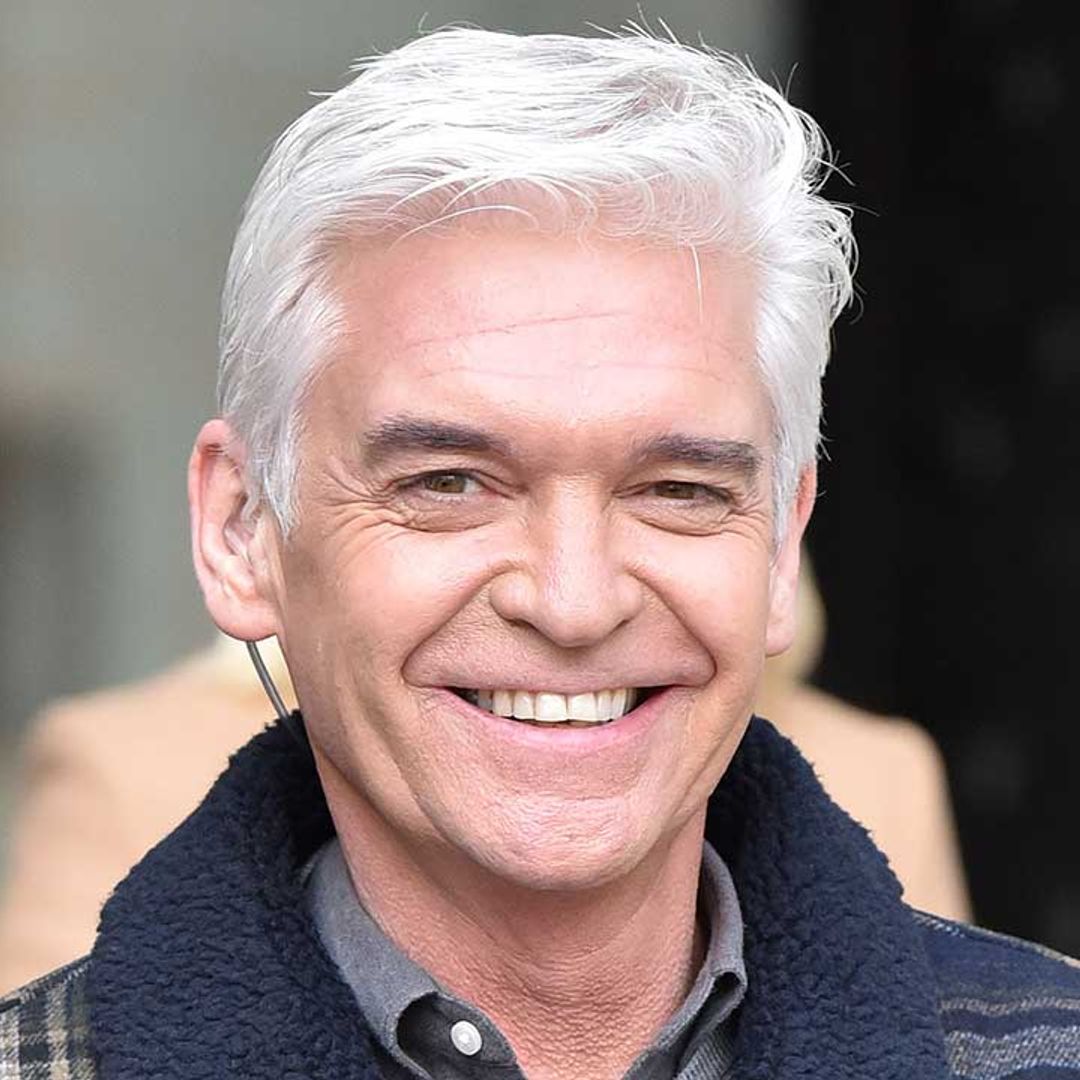 Phillip Schofield succumbs to cutting his own hair during lockdown - watch