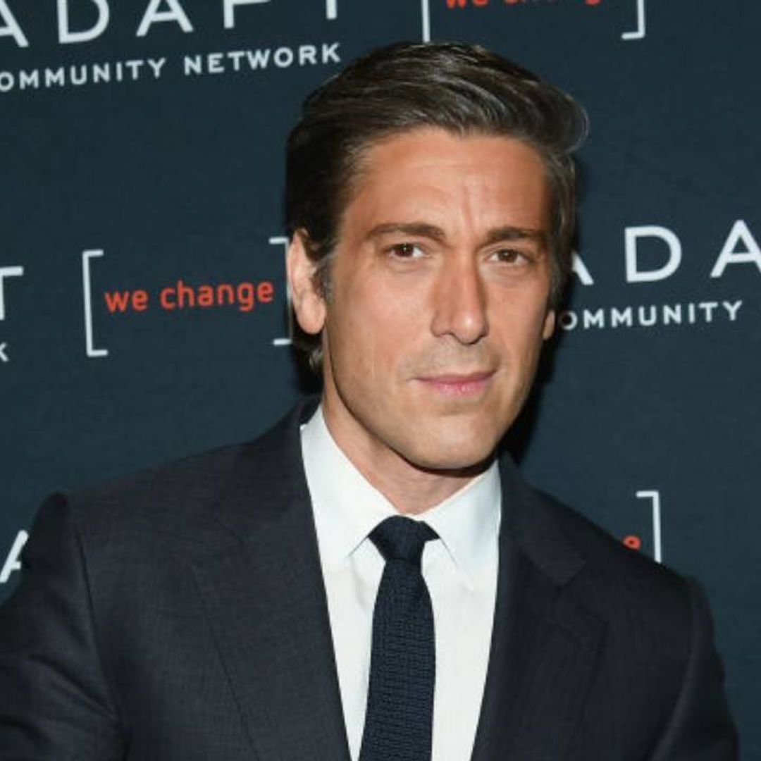 David Muir looks so different in photo from his first day at work