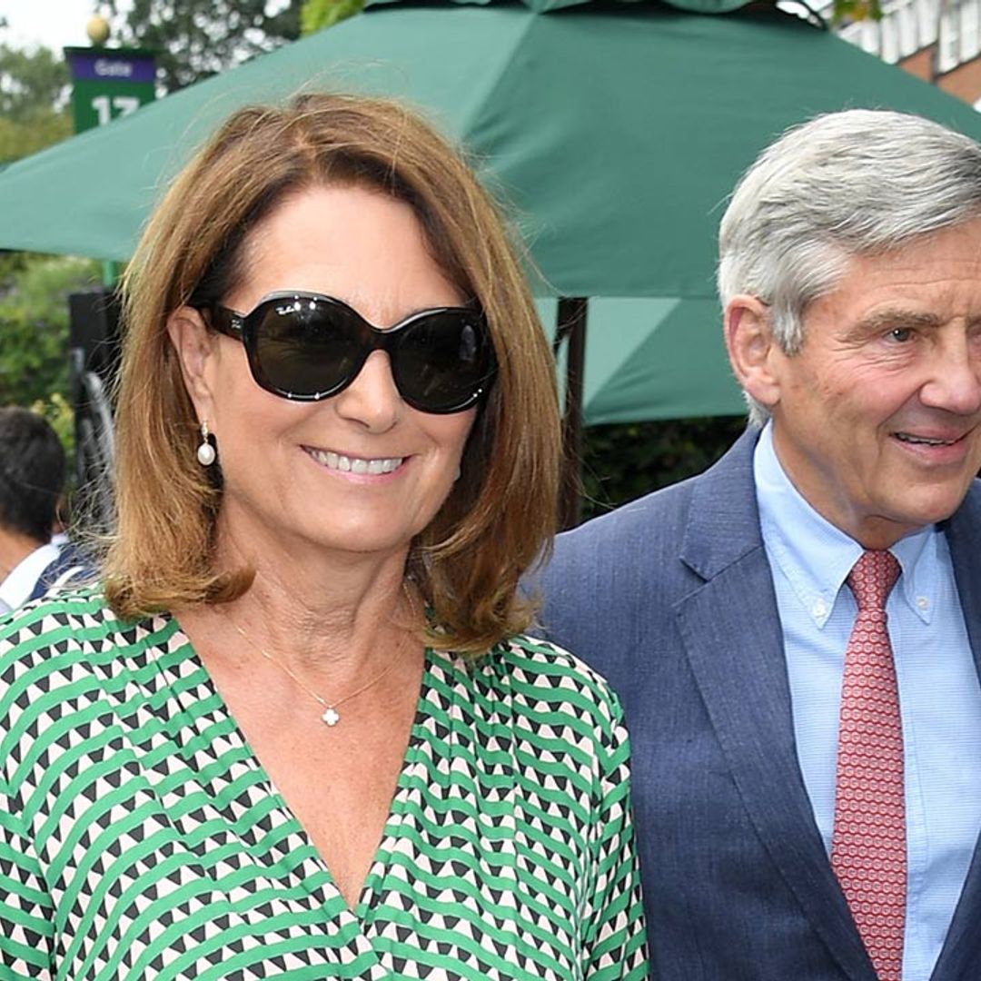 Carole Middleton wears gorgeous green wrap dress to Wimbledon – and it's in the sale!
