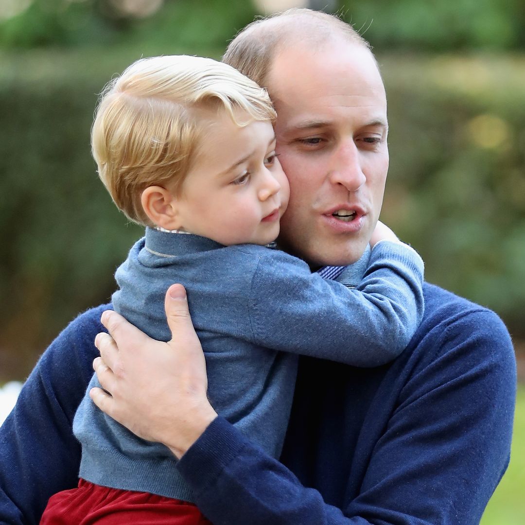 Prince George is dad Prince William's double in cute unearthed photos