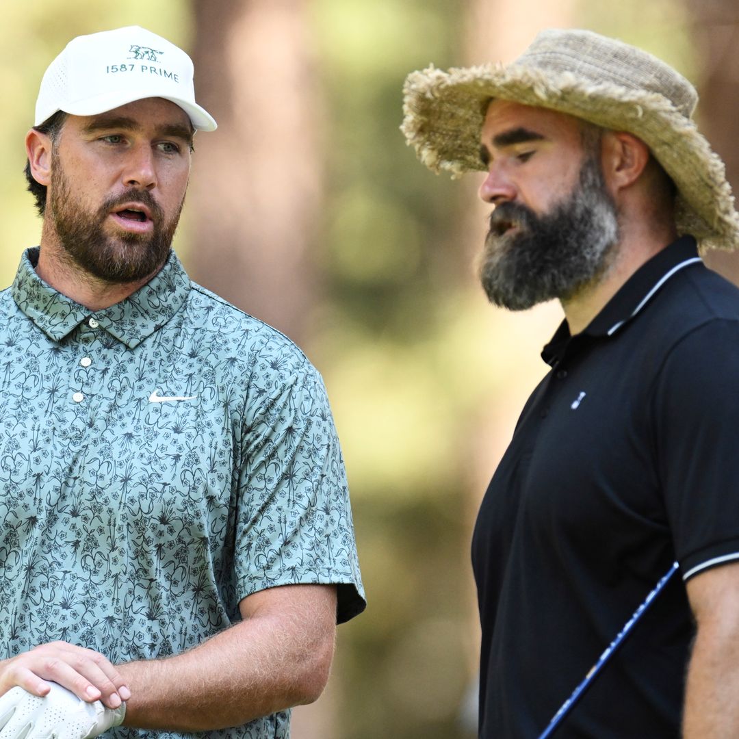 Travis Kelce shuts down question about his personal life from brother Jason in awkward on-air exchange