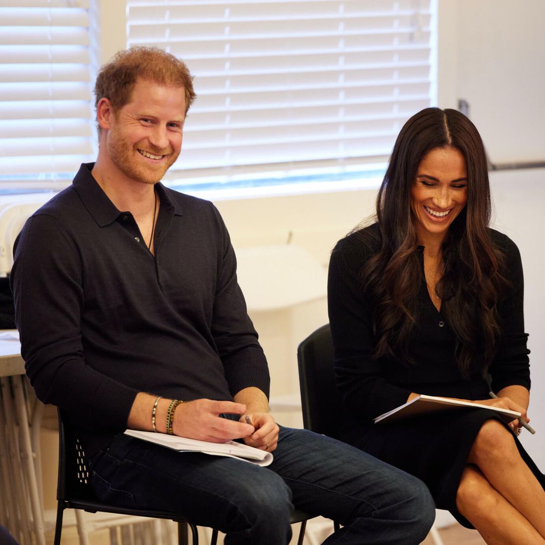 Prince Harry and Meghan Markle are all smiles during surprise outing in Santa Barbara