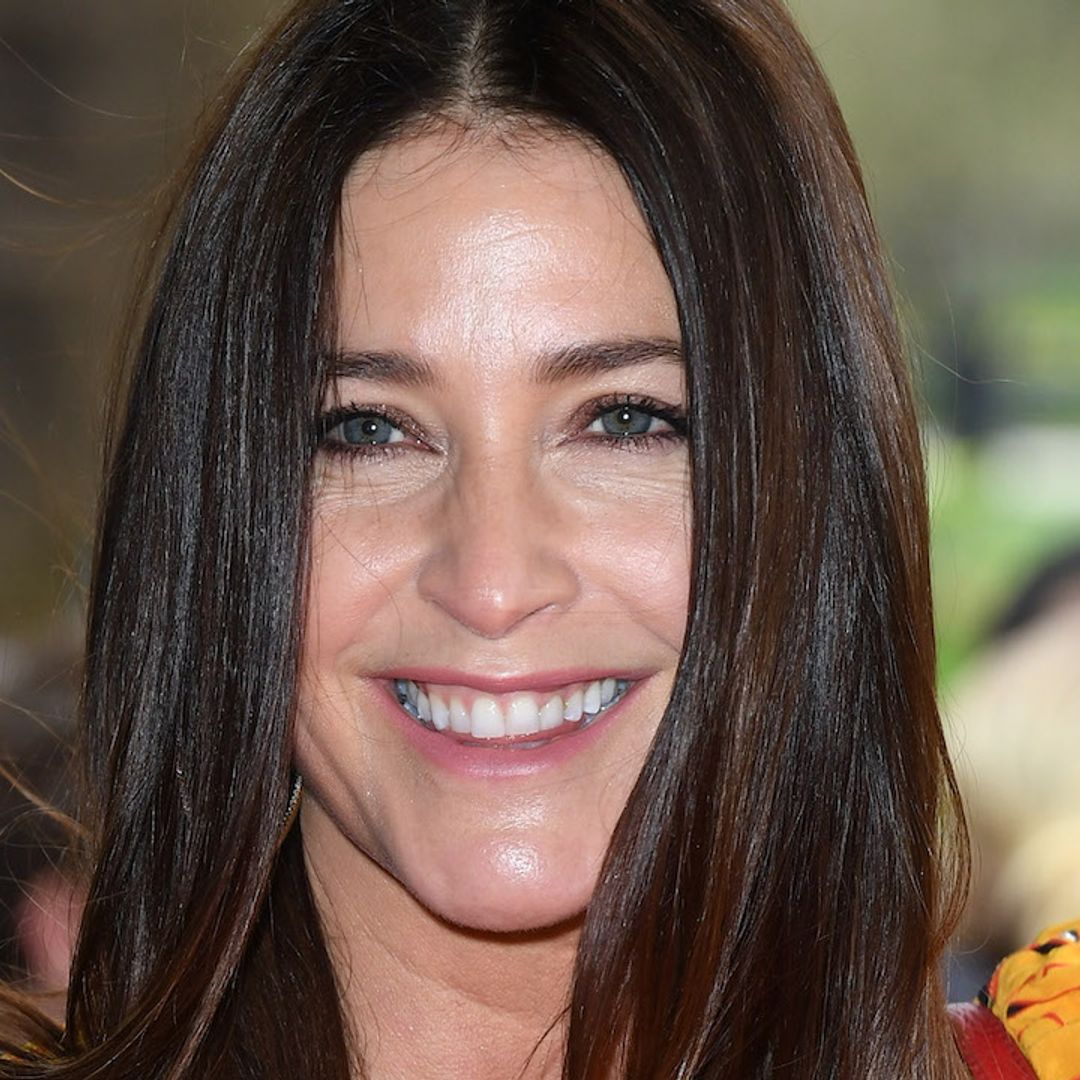 Lisa Snowdon looks too gorgeous in her leg-split wrap dress - and it's from Topshop