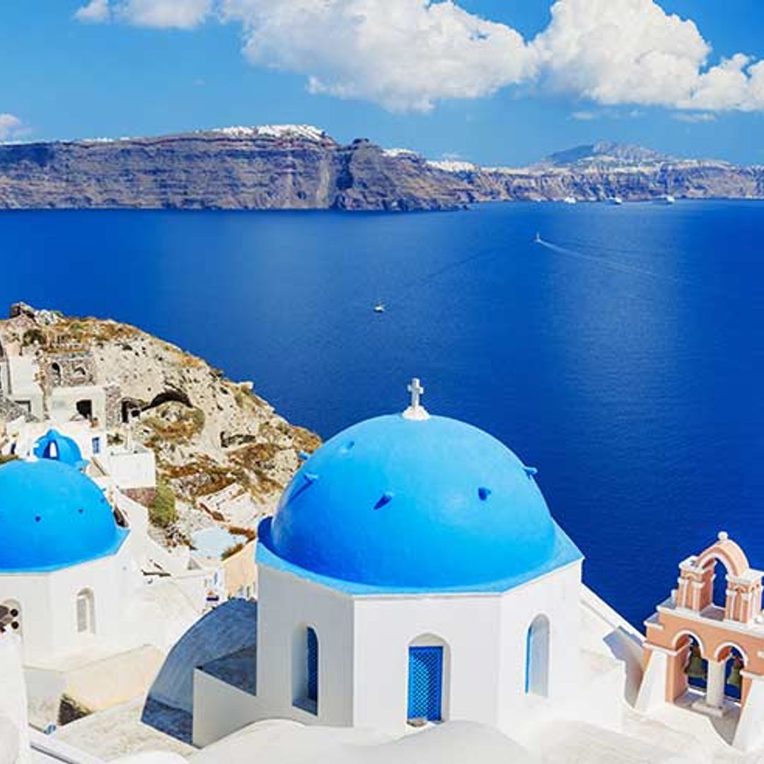 Santorini: Discover why the picturesque Greek island is loved by stars including Angelina Jolie