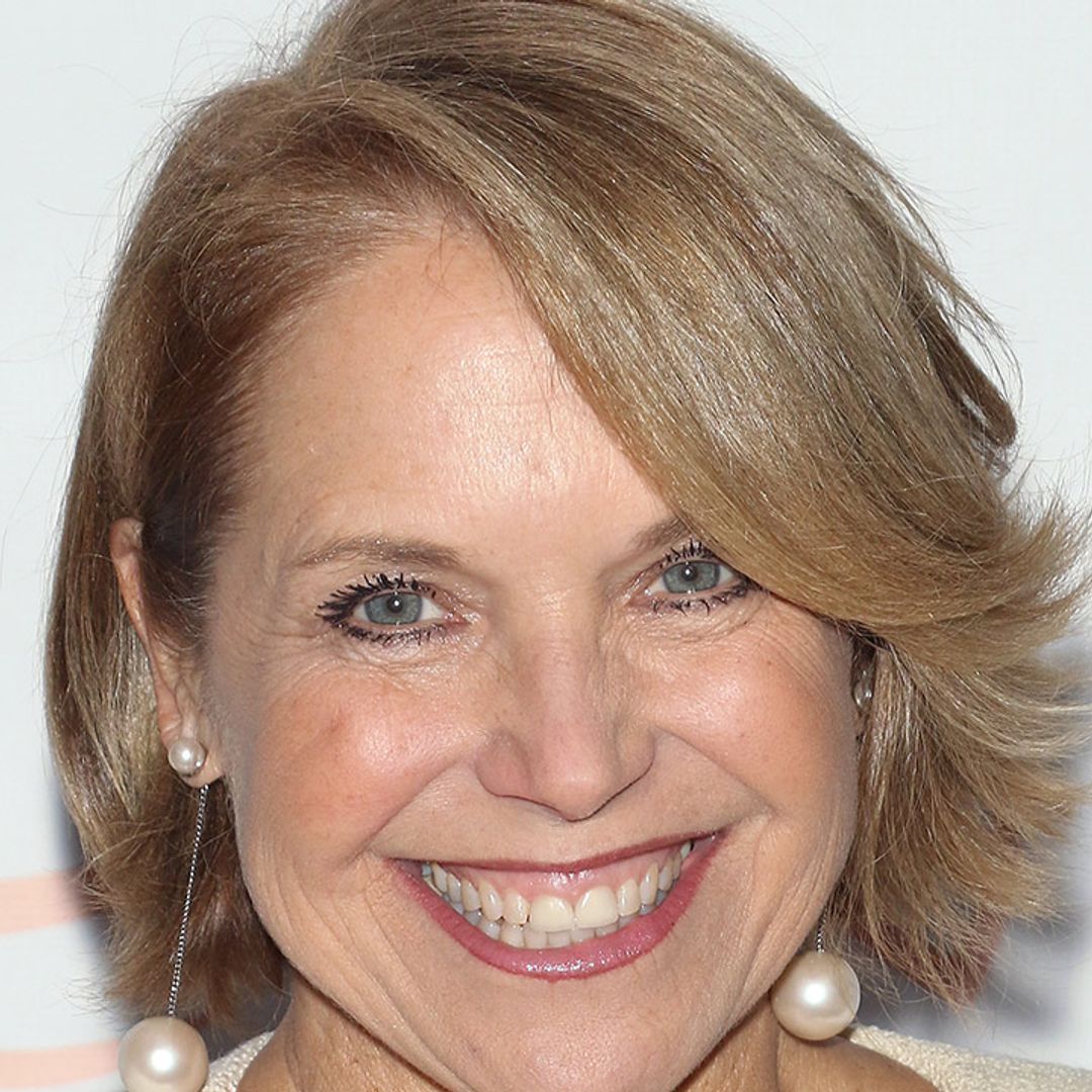 Katie Couric looks ageless in beautiful white dress