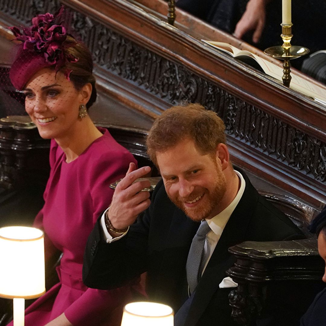 Prince Harry sets the record straight about pregnancy announcement at Princess Eugenie's wedding