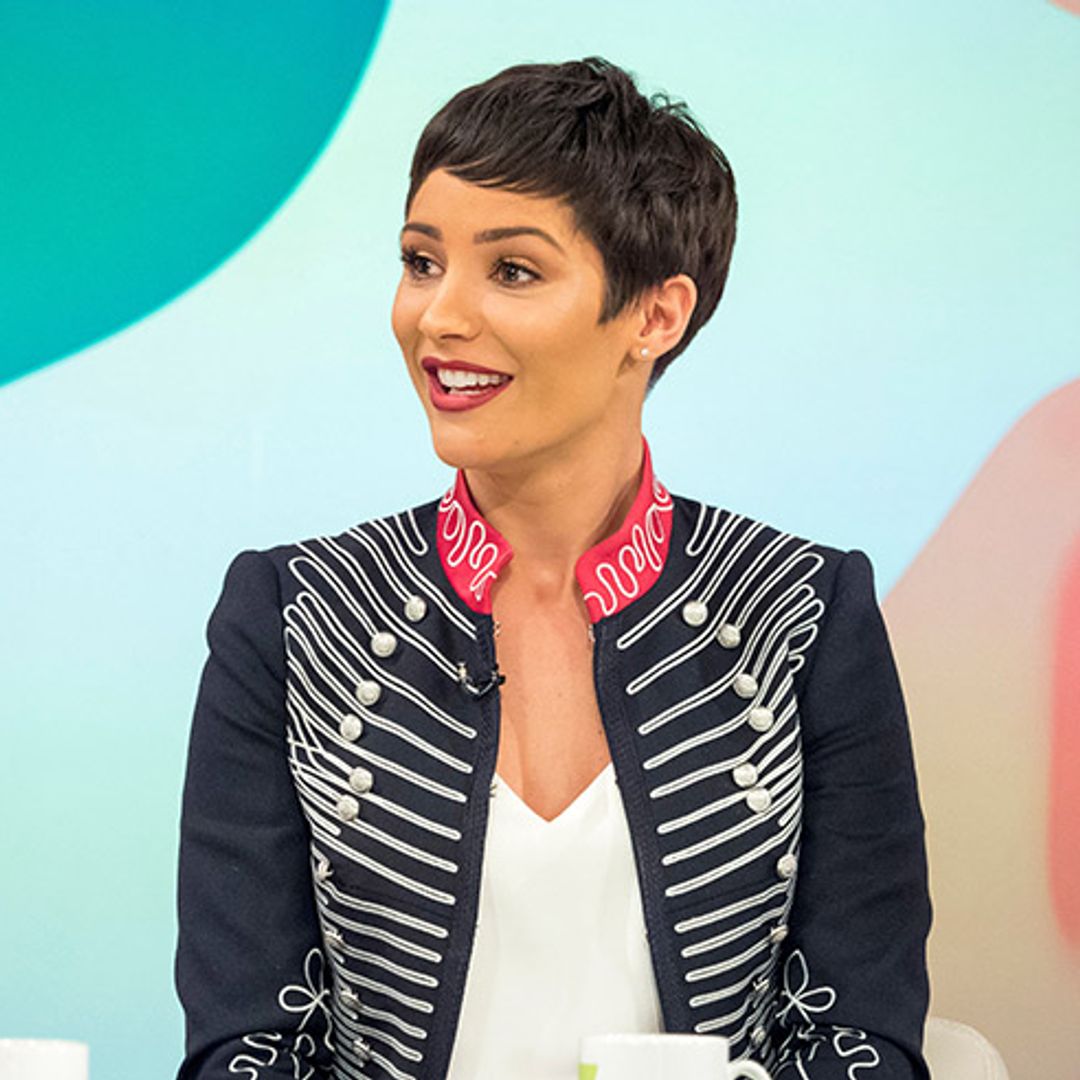 Frankie Bridge shows exactly how to rock the animal print trend
