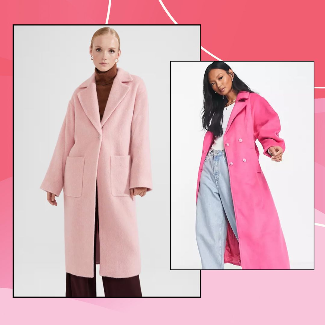 8 best pink coats to brighten up your winter wardrobe