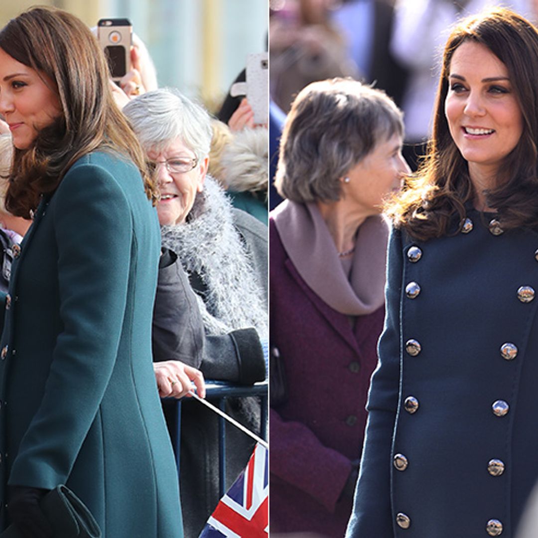 Kate and her growing baby bump charm crowds in Sunderland
